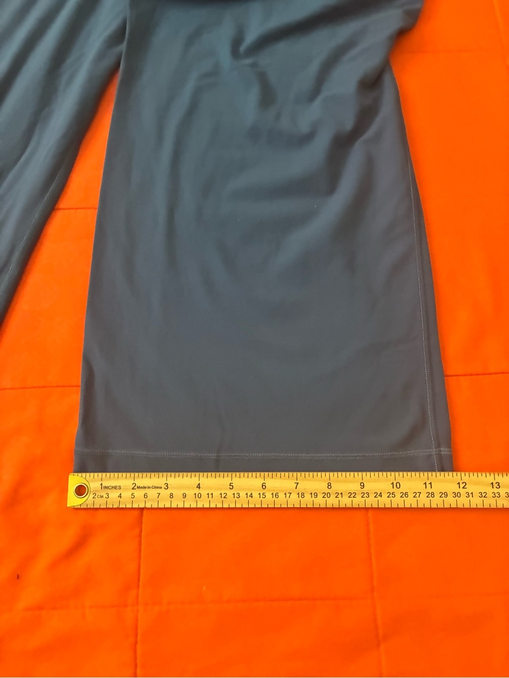 Lululemon Align Low-Rise Flared Pant Nulu Starch Blue Yoga Size 14 - Picture 7 of 7